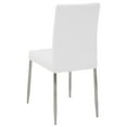 thumbnail image 4 of Maston Upholstered Dining Side Chair White (Set of 4), 4 of 5