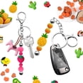 thumbnail image 2 of Osdhezcn Metal Keyring Handmade Bead Piercing Keyring Perfect for Women Girl Unique Gift Metal DIY Bead Keychain Multifunctional, 2 of 18