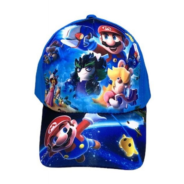 Sombrero de dibujos animados de Super Mario Bros para niños, gorra de béisbol con bordado de Luigi, periferales, protección solar, sombra, 16 colores