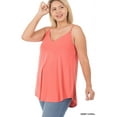 thumbnail image 3 of TheLovely Women & Plus Front and Back Reversible Spaghetti Strap Flowy Cami Tank Tops, 3 of 5