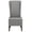 Arctic Grey, variant on SAFAVIEH Becall Transitional Cotton Solid Dining Parsons Chair, Grey