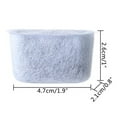 thumbnail image 3 of 12pcs Replacement Activated Carbon Water Filters for Cuisinart Coffee Machines and Coffee Makers, 3 of 3