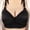 Black, variant on Jacenvly Womens Sports Bras Solid Loose Leisure Bralettes for Women Women Bra Wire Free Underwear One-Piece Bra Everyday Underwear Beige