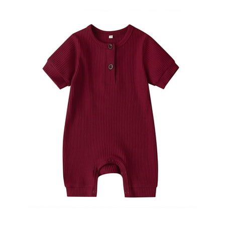 

Livingsenburg Newborn Baby Boy Girl Knitted Romper Jumpsuit One-Pieces Clothes