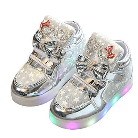 

Light Up Shoes Flashing Breathable Sneakers Luminous Casual Shoes for Kids