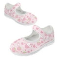 thumbnail image 2 of Psesaysky Women's Casual Shoes with Strawberry Rabbits Comfortable Convenient Velcro Sneakers for Girls Students Size 5.5-10, 2 of 7