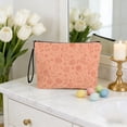 thumbnail image 5 of TanSiDing Easter Storage Bag for Makeup Travel, Foldable Cosmetic Organizer with Antiskid Zipper, Portable Polyester Pouch for Toiletries Accessories, Easter Bunny Egg Pattern Decorations Gift, 5 of 6