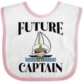 thumbnail image 3 of Inktastic Cute Baby Boy Sailing Captain Boys Baby Bib, 3 of 4
