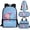 Cute Axolotl Blue, variant on Jeiento Baseball Bookbag for Boys Backpack Middle School Bag with Lunch Bag Kids Book Bag and Lunch Box Set Elementary School Backpack Lunchbox Pencil Set Water Bottle Holder 4 in 1 Abstract Fire