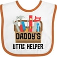 thumbnail image 3 of Inktastic Daddys Little Helper Tool Box Boys or Girls Baby Bib, 3 of 4
