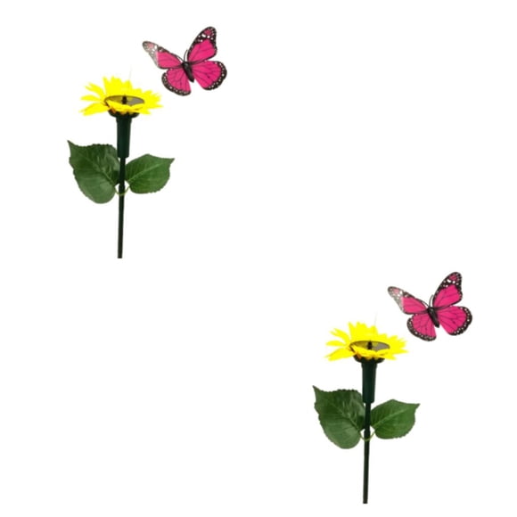 Matsuzay Juego de 3 mariquitas que bailan con energía Solar, decoración de jardín multifuncional, Solar, vuelo realista Type2 NO2
