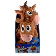 Disney and Pixar Toy Story 5 Bullseye Weighted Plush, Soft Stuffed Animal Toy with Weighted Beans