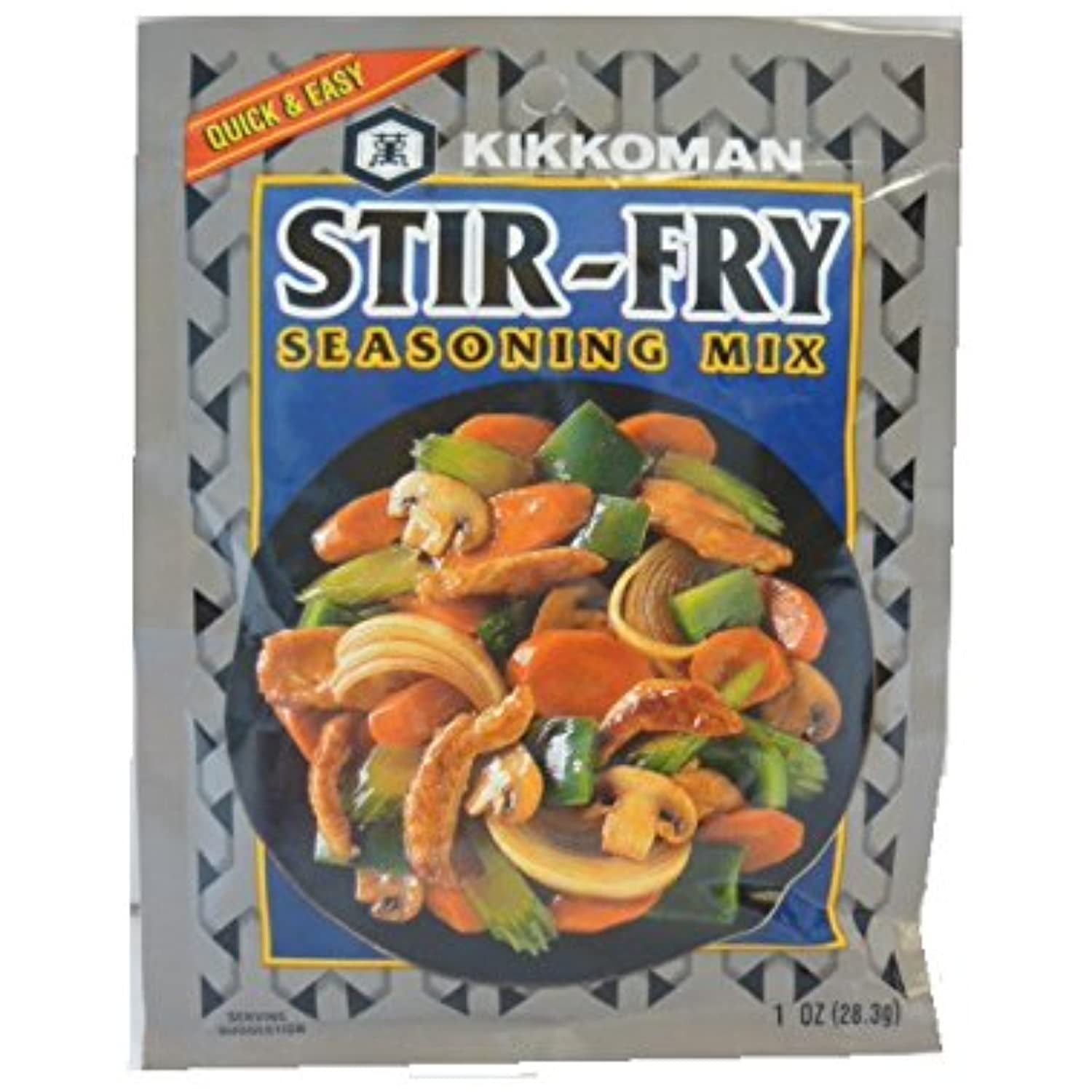 Kikkoman Stir Fry Seasoning Mix, 1Ounce Packages (Pack Of 24