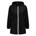 thumbnail image 6 of ZSQDM Female Hooded Sun Clothing Jacket Lightweight Close Fitting Sports Outdoor Zipper Jacket Light Cardigans for Women Summer Women's Sweaters Casual Sweater Outfits Clothes Striped Sweater（Xl）, 6 of 9