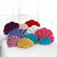 thumbnail image 5 of Luxury Shell Stuffed Pillow Velvet Pillow Sea Shell Household Decoration Bed Sofa Cushion, 5 of 5