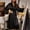 Black, variant on Sakmal Plus Size Women Robes Satin Long Length Sleepwear for Women Cute Black Women's Robe L