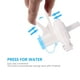 thumbnail image 2 of WORGEOUS 2 uds., Grifo de agua, soporte para jarra de agua, boquilla de agua, dispensador de botellas de agua, accesorios para cubos de agua potable de plástico (hebilla), 2 of 8