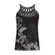 thumbnail image 4 of Mujeres damas estampado sin mangas cuello redondo pulóver chaleco camisetas sin mangas camisas blusa Pompotops lopia992158, 4 of 4