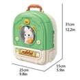 thumbnail image 4 of Juguetes Portadores, Creatividad Educativa, Mochila para Mascotas, Animales de Juguete, Juguetes para Mascotas de Dibujo verde, 4 of 4