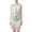 Blue, variant on TAIAOJING 1920 Vintage Prom Sequins Gowns Vest Round Neck Plus Size Beaded Tassel Dresses