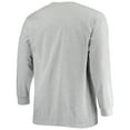 thumbnail image 3 of Men's Fanatics Branded Heathered Gray Las Vegas Raiders Big & Tall Practice Long Sleeve T-Shirt, 3 of 3