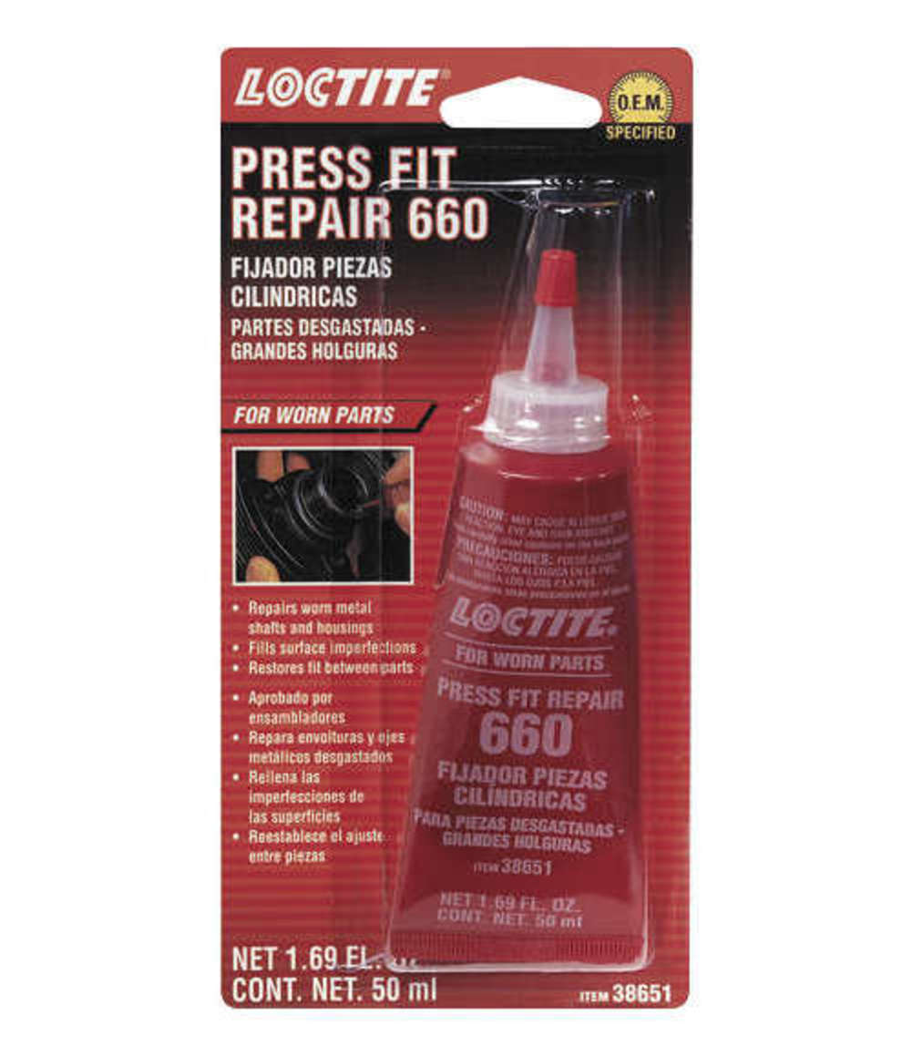 Loctite 555337 Quick Metal 660 Retaining Compound Press Fit Repair
