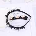 thumbnail image 4 of Bandas de doble capa, diademas con Clip, diadema trenzada de plástico a la moda, tocado Punk nuevo tejido para mujer, accesorios para el cabello con perlas, 4 of 5