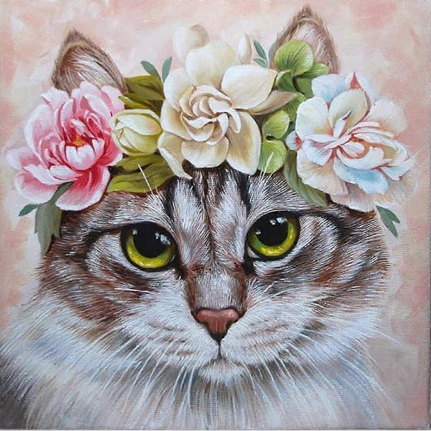 26-27 DIY Diamond Painting Kit for Home Wall Decor, Square Design Full Round Drill Art Kit, Enhanced with Strong Dimensionality, Vibrant Colors, and