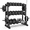 adjustable+BLACK, variant on Dumbbell Rack Heavy Duty 3-Tier 1000 lb Capacity Home Gym Storage Stand