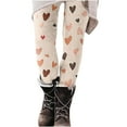 thumbnail image 3 of QATAINLAV Women's Valentine Day Leggings Novelty Heart Printed Tight Yoga Pants Milk Silk Soft Sport Elastic Tight Pants 2025 Valentines Gifts Multicolor S Birthday Gifts, 3 of 6