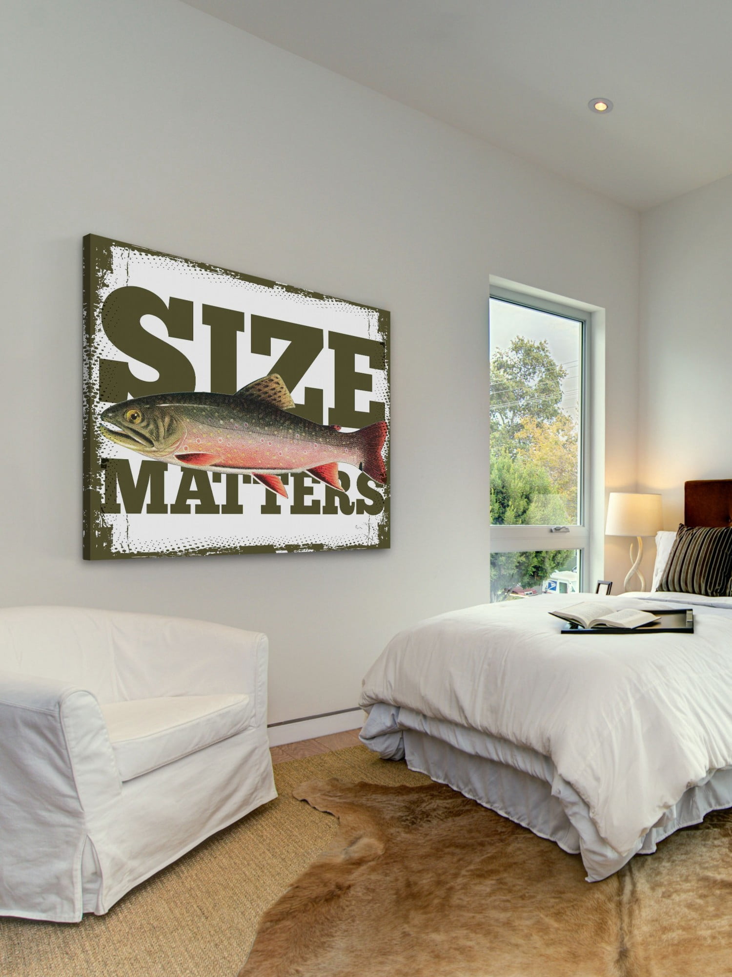 Marmont Hill Size Matters by Saturday Evening Post Painting Print on Canvas