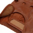 thumbnail image 4 of Guantes Cortos de Piel Sintética para Hombre, Medio , Sin s, Motocicleta, Conducción, Punk - Lazo de marron, L Sunnimix Guantes cortos sin dedos, 4 of 8