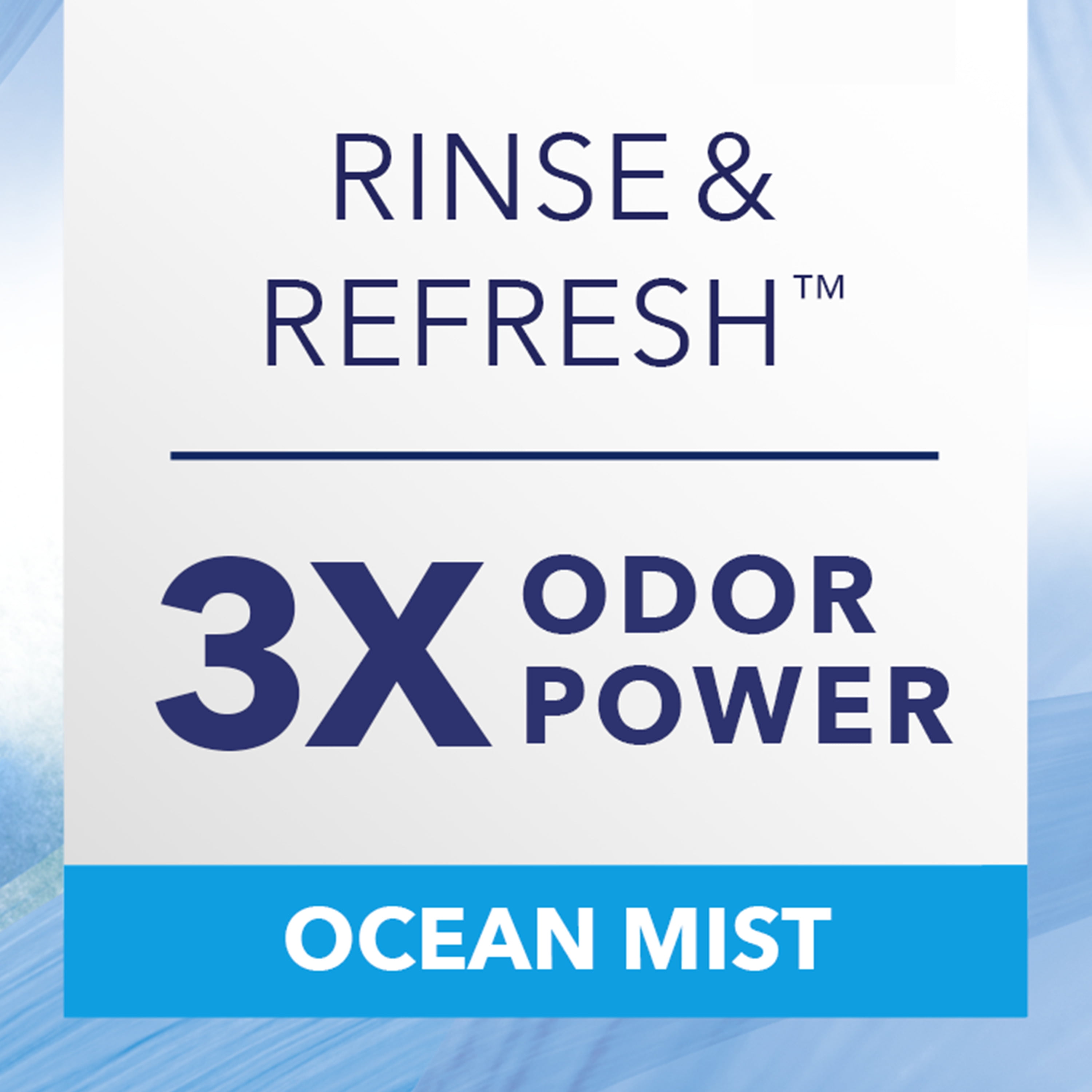 Downy Rinse & Refresh Laundry Odor Remover and Fabric Softener, Ocean