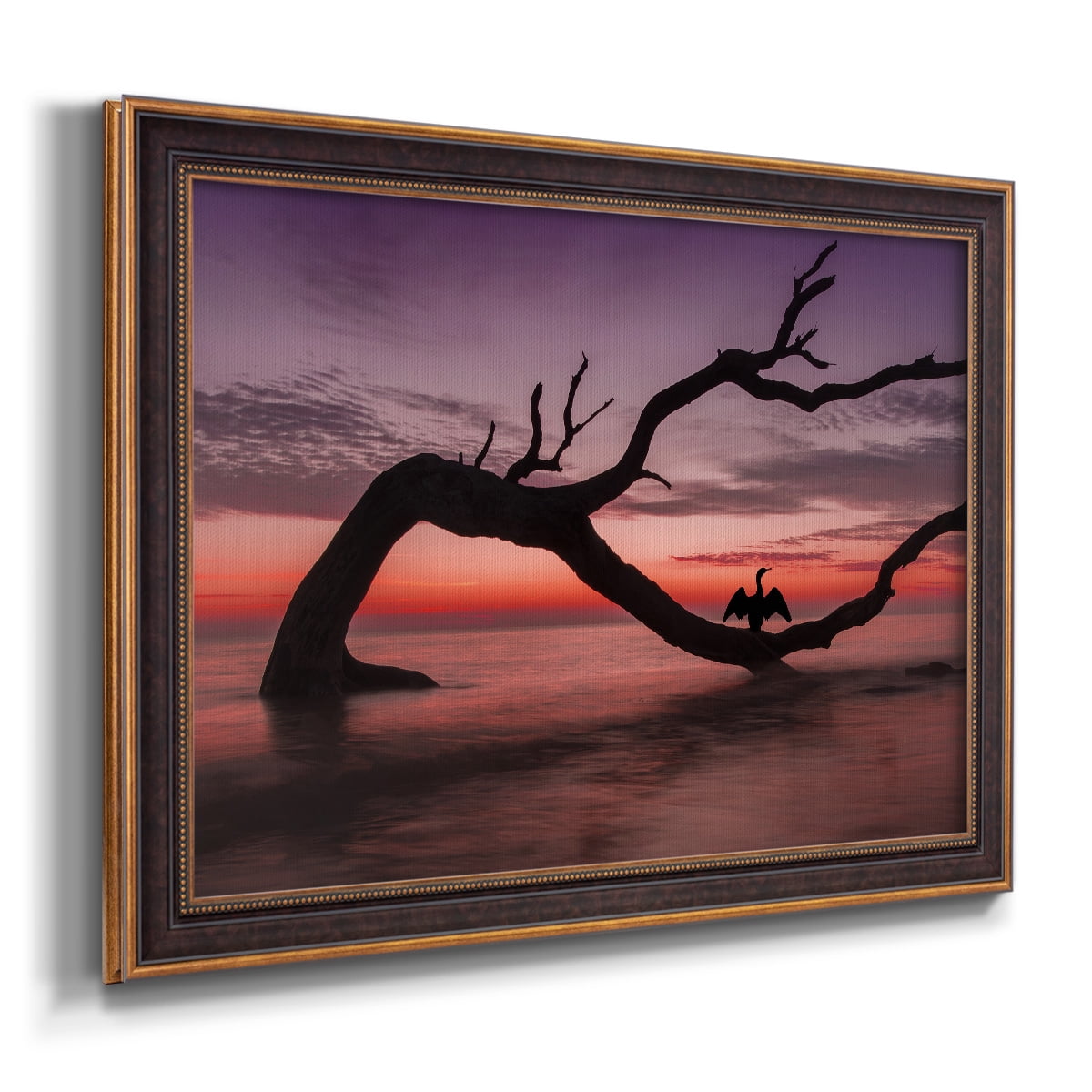 Photography Study Sunset Beach Premium Framed Canvas- Ready to Hang