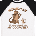 thumbnail image 4 of Inktastic Someday I'll Rock a Beard Like My Godfather-Bearded Dragons Boys or Girls Toddler T-Shirt, 4 of 5