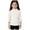 White, variant on larppty Boys Girls Soft Long Sleeve Turtleneck Shirts Solid Color Autumn T-Shirt for Kids(Black,5-6 Years)