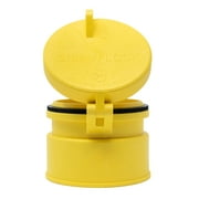 Enviro Design Products: Grip-N-Lock Well monitoring Cap, 4 Yellow