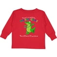 thumbnail image 3 of Inktastic There's No Party Like Mardi Gras-alligator Boys or Girls Long Sleeve Toddler T-Shirt, 3 of 5