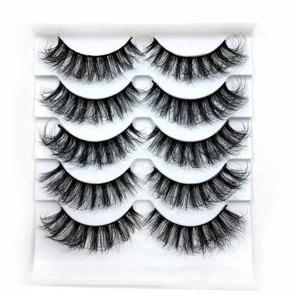 Eyelashes False Eyelashes Multipack Dramatic Volume Wispy Eye Lash Set for All Day Wear 10 Pairs Lashes Pack
