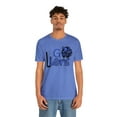 thumbnail image 4 of Unisex Jersey Short Sleeve Tee Go Lions Blue Tshirt, 4 of 12