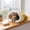 Yellow, variant on Clearance! Cat Sleeping Bag, Self Warming Cozy Cave Bed with Faux Fur Lining and Burrow Blanket, 360° Wrap Snuggle Sack for Indoor Cats and Small Dogs, Foldable Portable Bed, Machine Washable