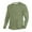 Light Green, variant on VERUGU Mens Shirts Casual Long Sleeve Slim Crew Neck Solid Color Pullover Fall Winter Trendy Plain Basic Tops Blouses Light Green 4XL