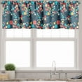 thumbnail image 3 of Ambesonne Vintage Valance & Curtain, Oval Cornered Squares, 55"x45", Multicolor, 3 of 6