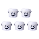 thumbnail image 1 of Cubos Halloween Con Adornos Paja Calabaza para () Blanco, 1 of 4