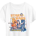 thumbnail image 3 of Star Wars - Retro Han Solo and Chewbacca - Women's Short Sleeve Classic Fit Tee, 3 of 5