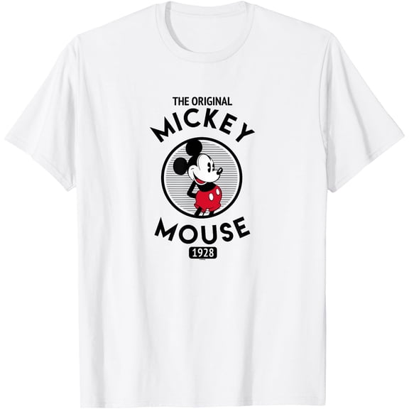 The Original Mickey Mouse 1928 DTG Print Unisex T-Shirt