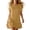 Yellow, variant on Summer Dresses Women's Ruffle Hem T-Shirt Dress Short Sleeve Crew Neck Casual Loose Fitted Summer Mini Dress