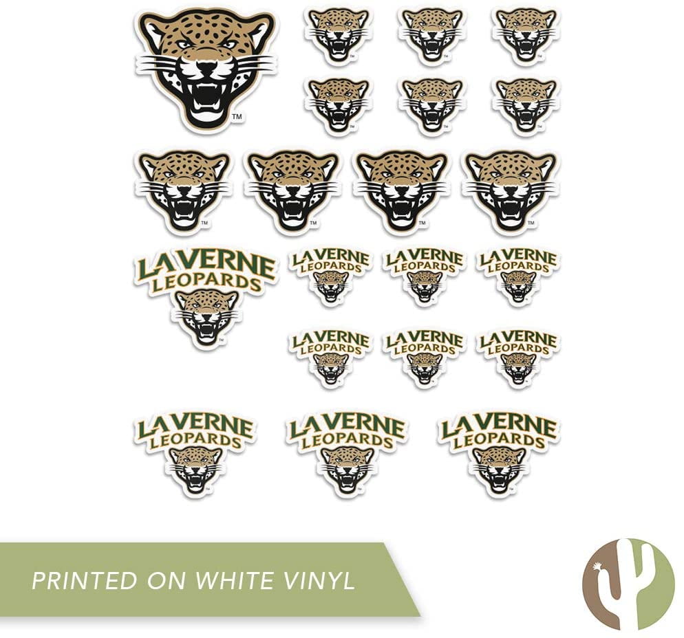  University of La Verne Sticker Leopards LV Stickers Vinyl Decals  Laptop Water Bottle Car Scrapbook T1 (Type 1-1) : Sports & Outdoors