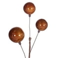 thumbnail image 2 of Vickerman 10' Copper Pearl Branch Ball Wire Garland., 2 of 4