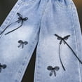 thumbnail image 6 of KEXE Baggy Jeans Girls Girl Clothes Size 10-12 Girls Jeans Denim Elastic Wasit Wide Leg Baggy Pants Kids Clothes, 6 of 6